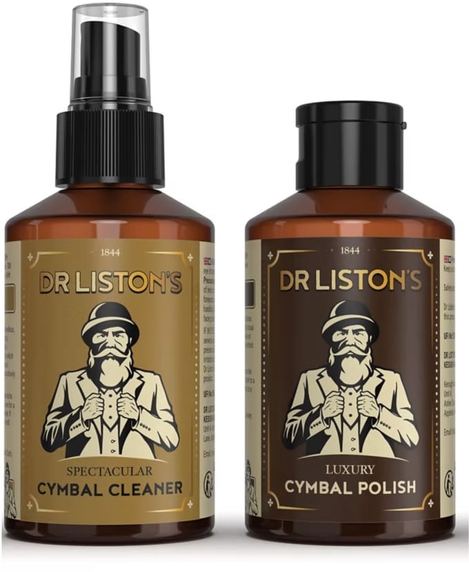 Dr. Liston's Cymbal Cleaner & Polish Set - Accessoire voor drums