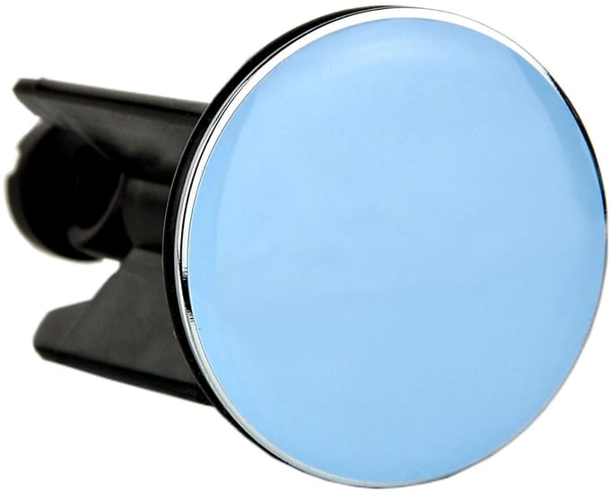 Afvoerstop Montana lichtblauw Ø 40 mm Messing / ABS-kunststof