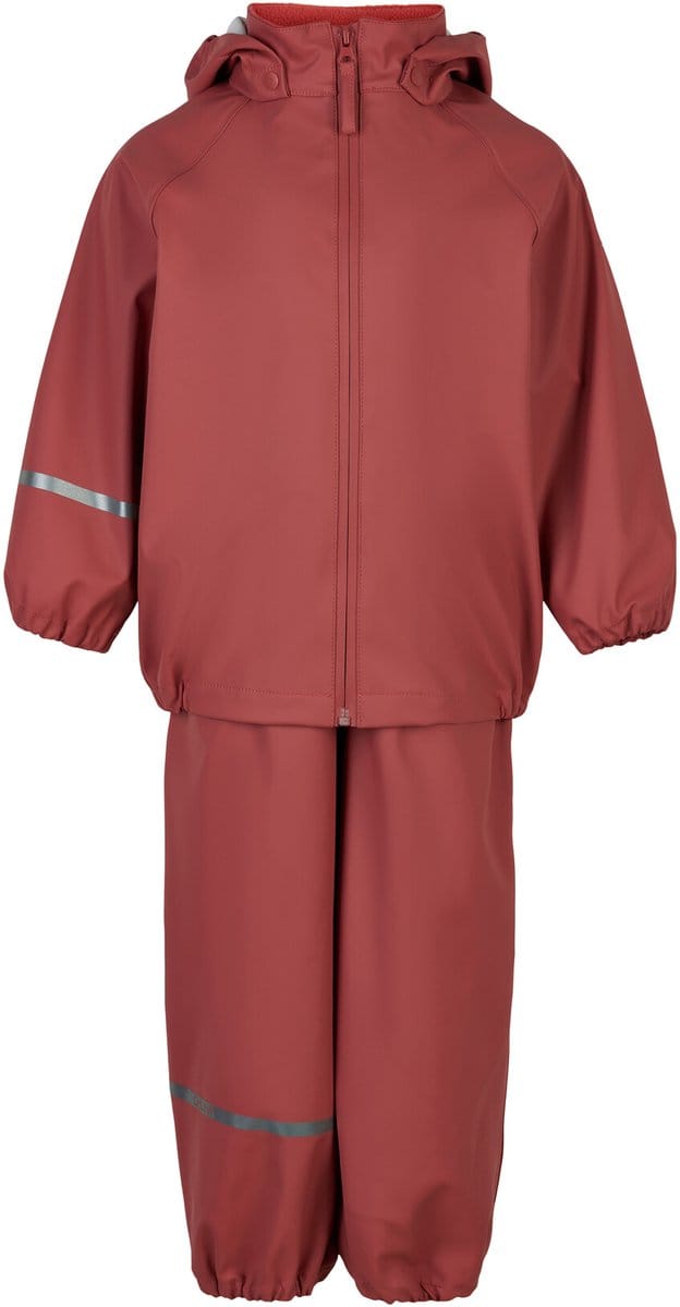 CeLaVi - Basic regenpak voor kinderen - Gerecycled - Dusty Ceder - maat 100 (98-104cm)