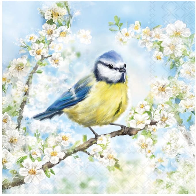 Ambiente - Blossom Time - Servetten - 33 x 33 cm