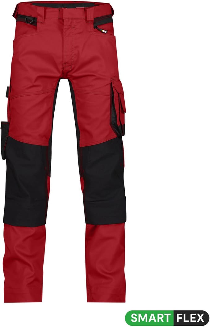 Werkbroek met stretch en kniezakken