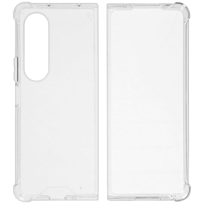 Accezz Hoesje - Geschikt voor Samsung Galaxy Z Fold 4 - Clear Backcover - Transparant