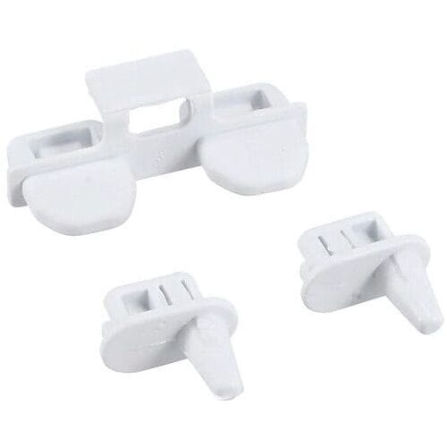 AEG clips, zijpaneel, kit, White,3pcs. 4056011317
