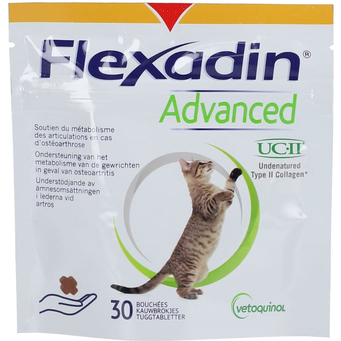 Flexadin Advanced Cat 30 stuks - Gewricht-Supplement - 24.6 g