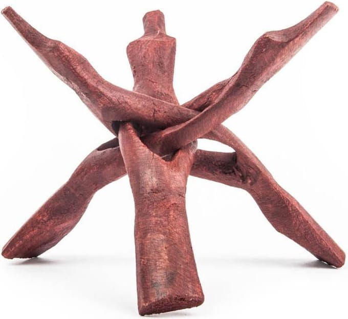 Cobra standaard driepoot groot - 20 - Hout - S