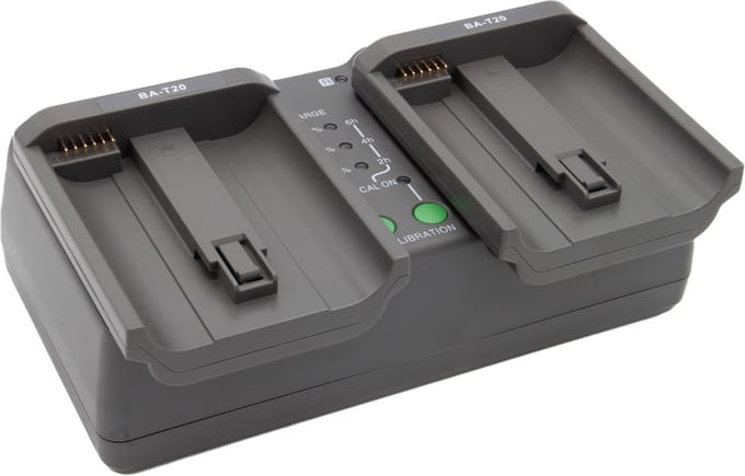 ChiliPower Duo oplader voor 2 accu's Canon LP-E4, Canon LP-E4N en Canon LP-E19