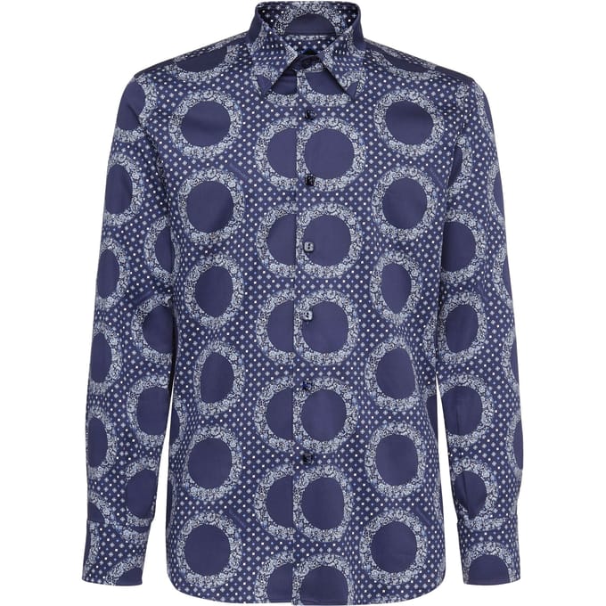 Overhemd Slim Fit Paisley