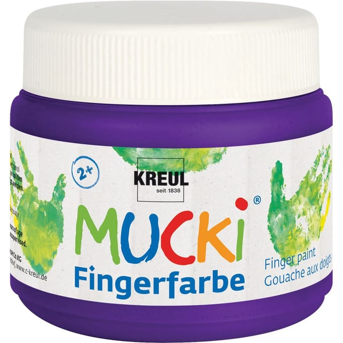 MUCKI Vingerverf, 150 ml - Violet
