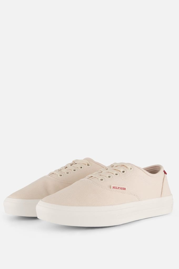Tommy Hilfiger Tommy Hilfiger Vulc Cup CVS Sneakers beige Textiel