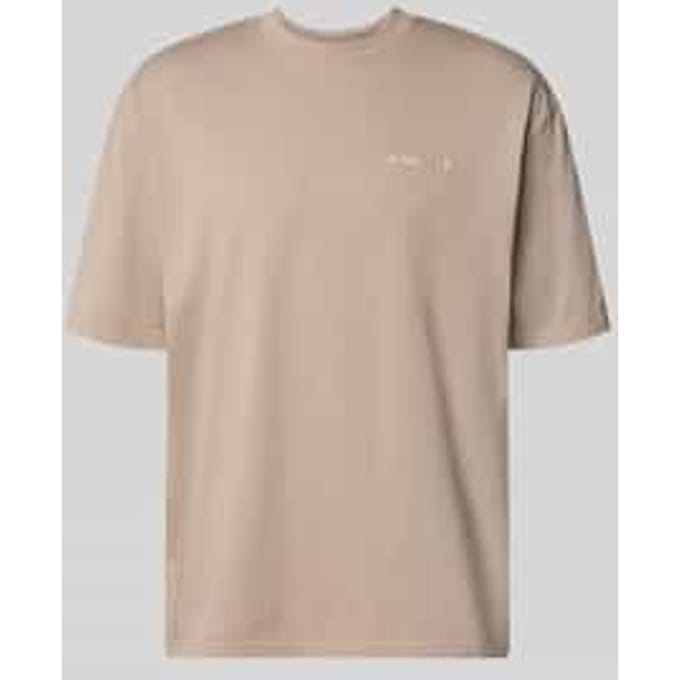Oversized T-shirt met Labelstitching