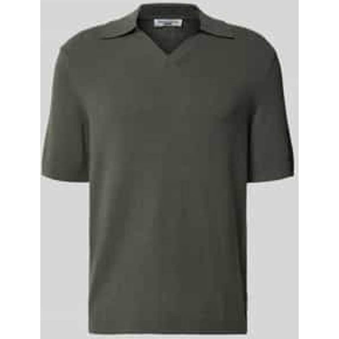 regular fit poloshirt van katoenmix