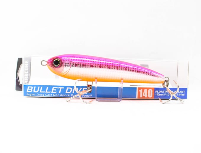 Leurre flottant Yo Zuri Duel Hardcore Bullet Dive 140 mm F1222-HPI (8916) blue