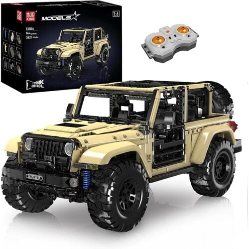 Mouldking 13184 - Jeep - Rubicon Terreinwagen - Bouwpakket - bouwset - technisch