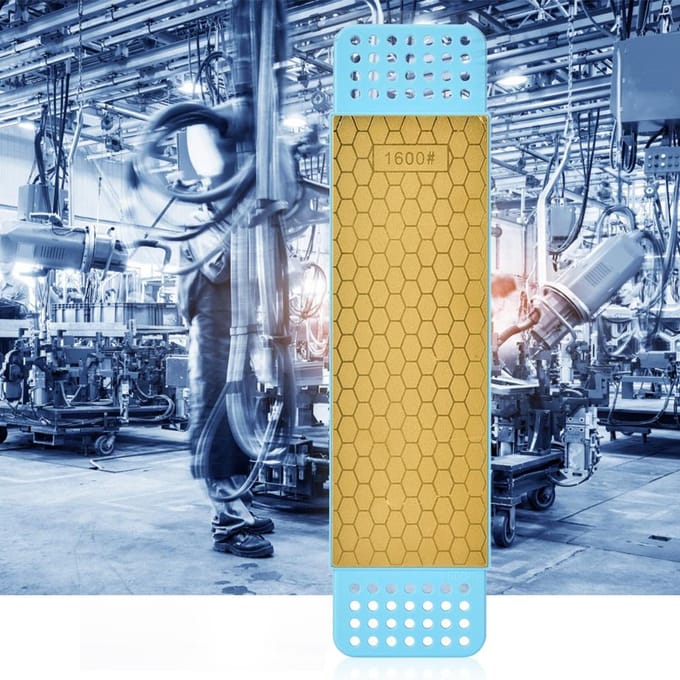 Diamanten Slijpsteen Hoge Nauwkeurigheid Dubbelzijdig 8001600 Korrels voor IJsschaatsen beige