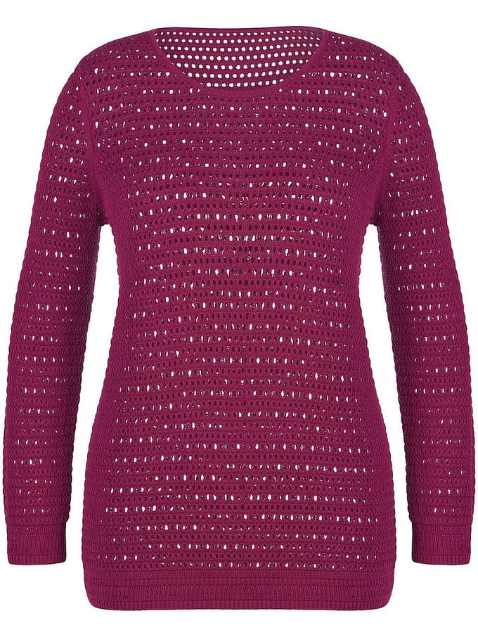 Trui ronde hals Van Anna Aura pink