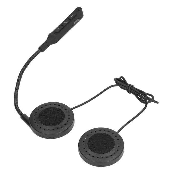 Motorhelm Bluetooth Headset Waterdicht Handvrij Muziek Oproepbediening Bluetooth 5.0 black
