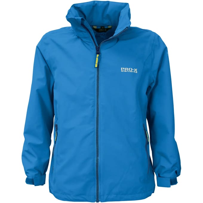 Pro-x Elements Regenjas Finn Junior Polyester Blauw Maat 116