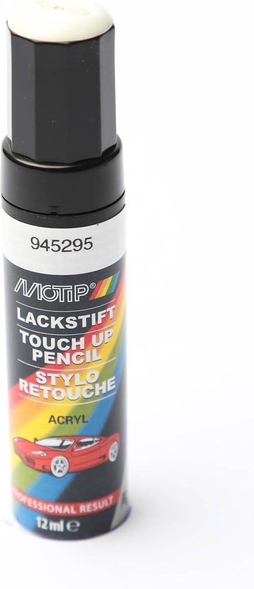 Motip 945295 - Auto lakstift - Wit - 12 ml