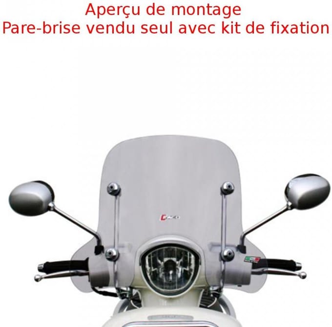 Windscherm Faco voor Scooter Peugeot 150 Django vanaf 2015 Nieuw