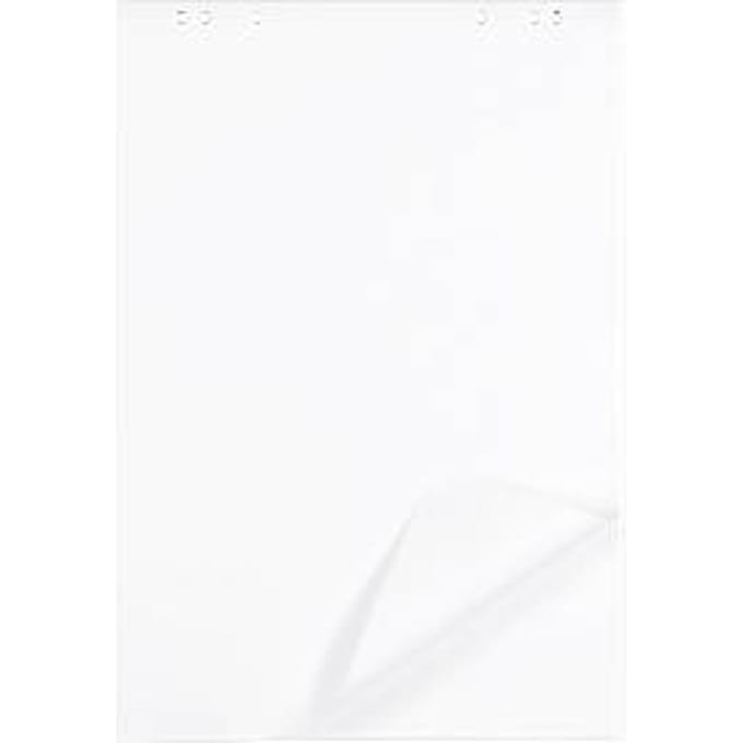 Schäfer Shop Select Flipoverblokken, 80 g/m², blanco, 5 stuks