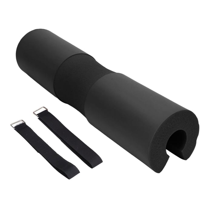 Squat Pad Halterpad Nek Schouder Beschermende Pad Ondersteuning voor Squats Lunges Heupstoten Zwart black