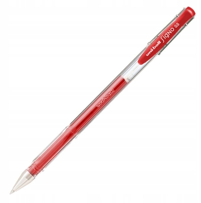 Uni UM-100 Signo Gelpen Rood - 0.5mm