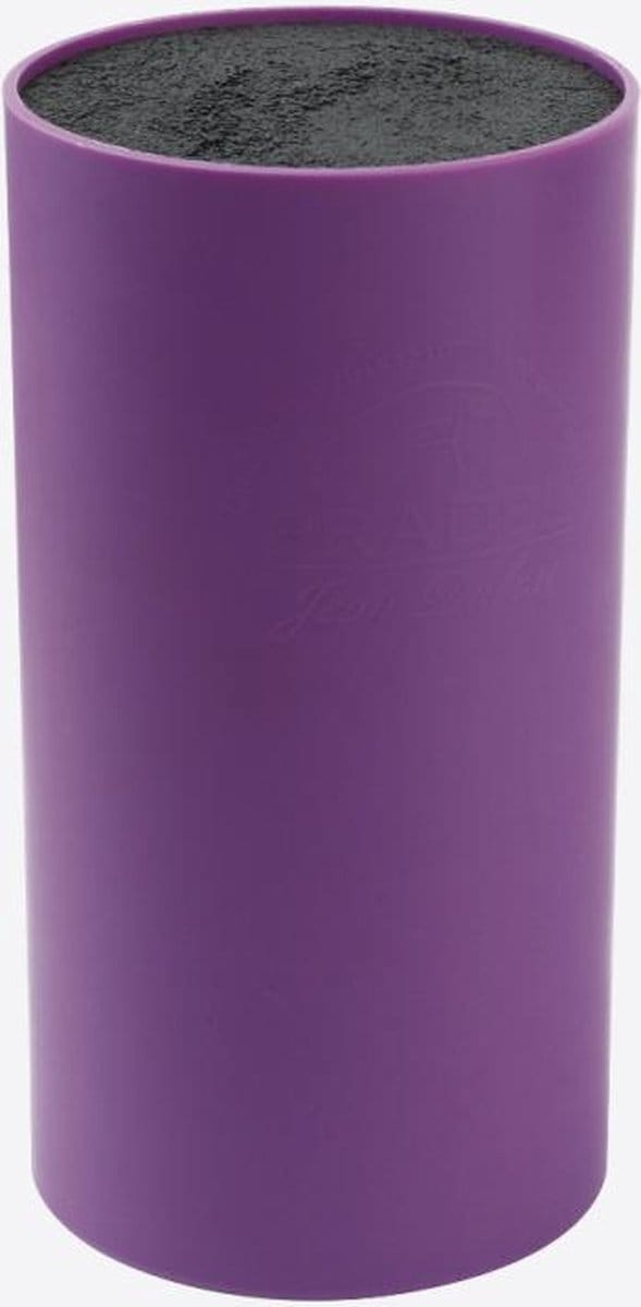 Jean Dubost ronde messenblok soft touch aubergine