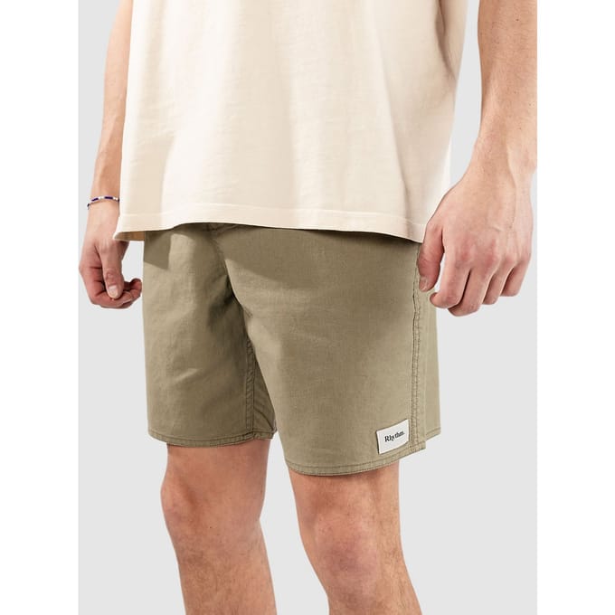 Rhythm Classic Linen Jam Korte Broek groen