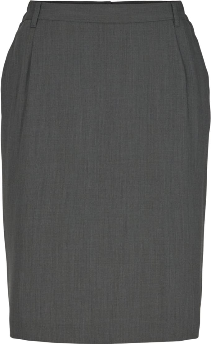 Traveller Regular Fit rok met elastische taille | Grijs || Maat 36