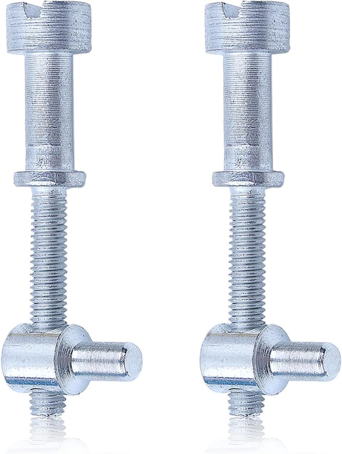 Ketting Spanner - Spanrol Ketting - Kettingzaag Onderhoud - Set van Twee - 45 gram - Zilver
