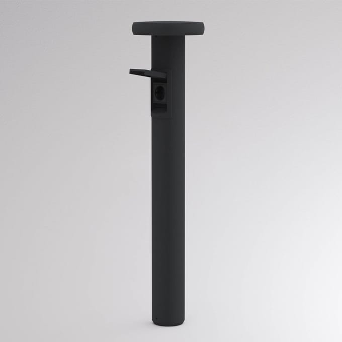 Molto Luce LED tuinpadverlichting CIRC, DALI, stopcontact, antraciet, 82 cm, IP65