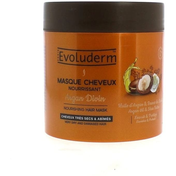 Evoluderm Argan Oil &amp; Shea Hair Mask 500 ml