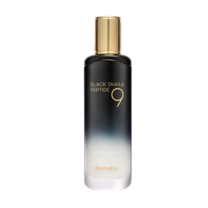 Farmstay Black Snail & Peptide 9 Perfecte emulsie 120 ml black