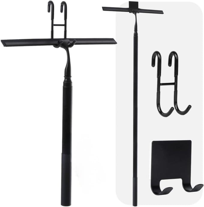 MRKK® Douchewisser Uitschuifbaar - Vloertrekker met Steel - Telescopisch