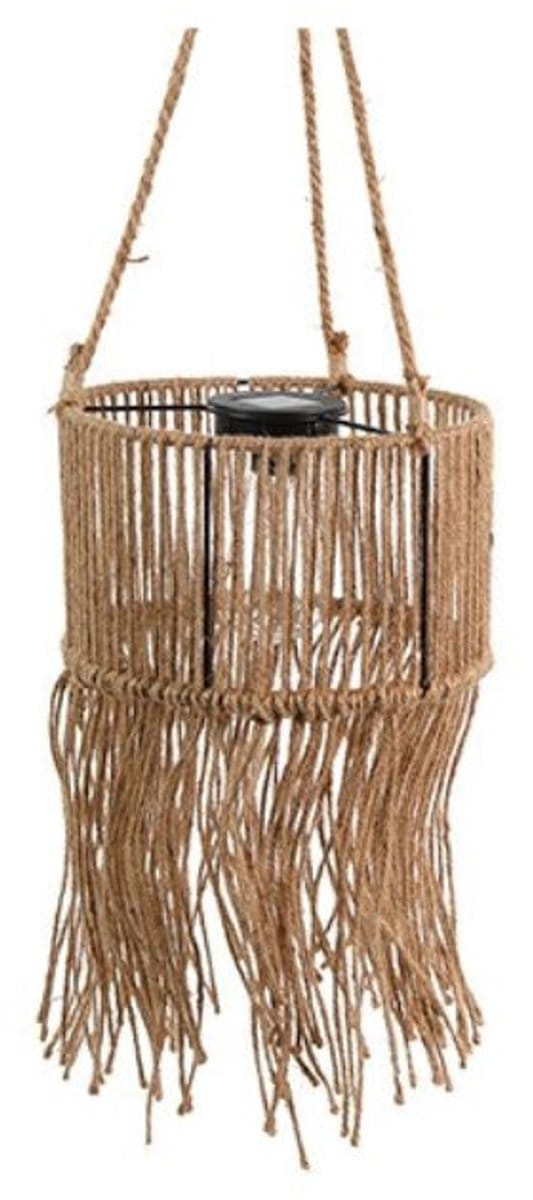 Countryfield solar buitenlamp hanger boho sfeer Ø25xH15cm tuin.