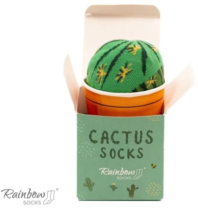 Rainbow Socks - Kaktus Skarpetten - Donker - EU 41-46