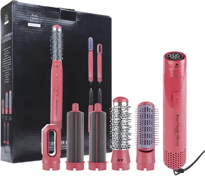 JEAN CLAUDE OLIVIER ELECTRICAL ITEMS 5-IN-1 STYLING HAIR DRYER