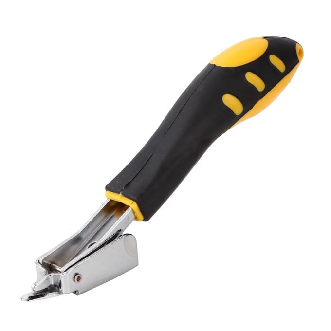 Zware Bekleding Duurzame Nageltrekker Nietjesverwijderaar met Rubberen Handvat Multi Handgereedschap black