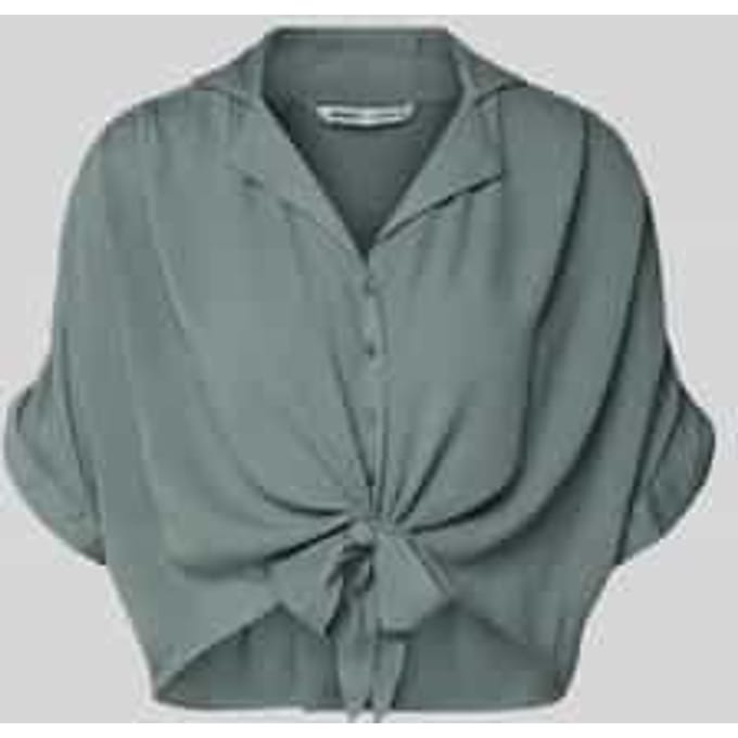 ONLY- ONLPAULA LIFE S/S TIE SHIRT WVN NOOS - Dames - Overhemd
