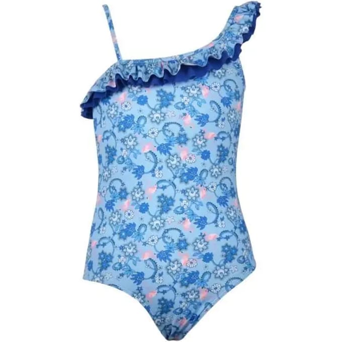 1-delig meisjes zwempak Red Point Flami