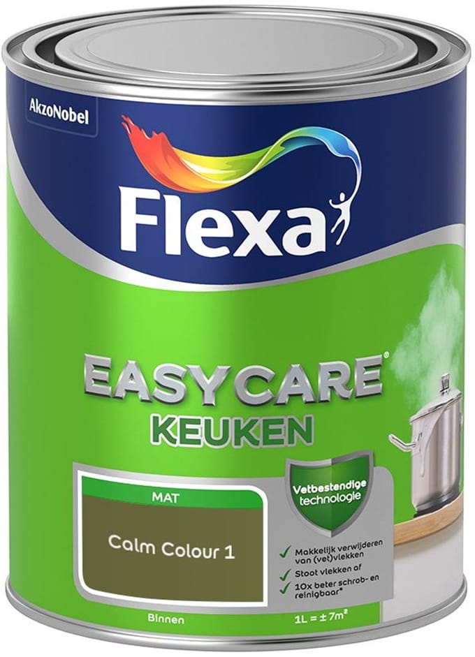 Flexa - Easycare Keuken - Calm Colour 1 - Mengverf - 1 L