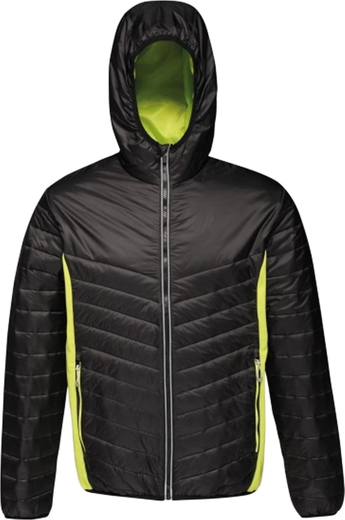 L Jack Regatta Mens Lake Placid Thermal zwart lime