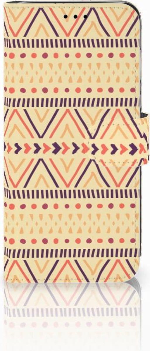 Huawei P20 Lite Telefoon Hoesje Aztec Yellow