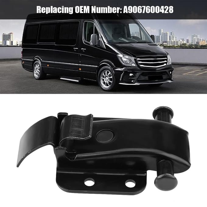 Auto Auto Achterdeur Controle Riem Beugel Locator voor MercedesBenz Sprinter Crafter A906760042 black