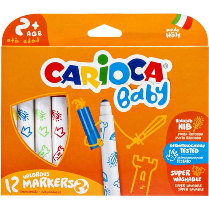 CARIOCA BABY 2+ SUPER WASHABLE VILTSTIFTEN 12ST / krt ds