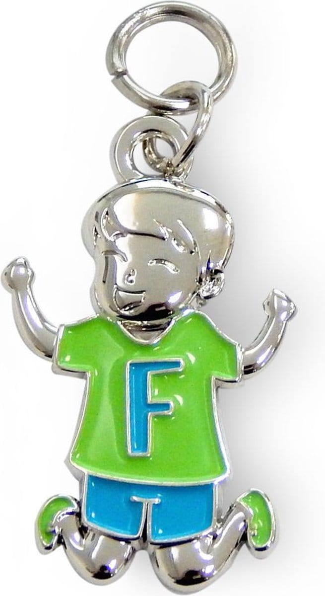 Bedeltje - F - Jongen - Charms for you
