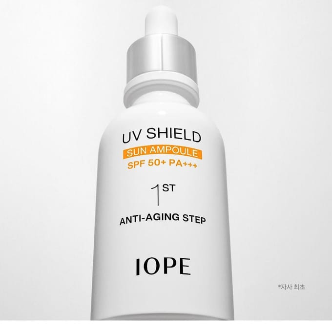 [IOPE] Ampoule solaire anti-UV SPF 50+ PA+++ 40 ml white