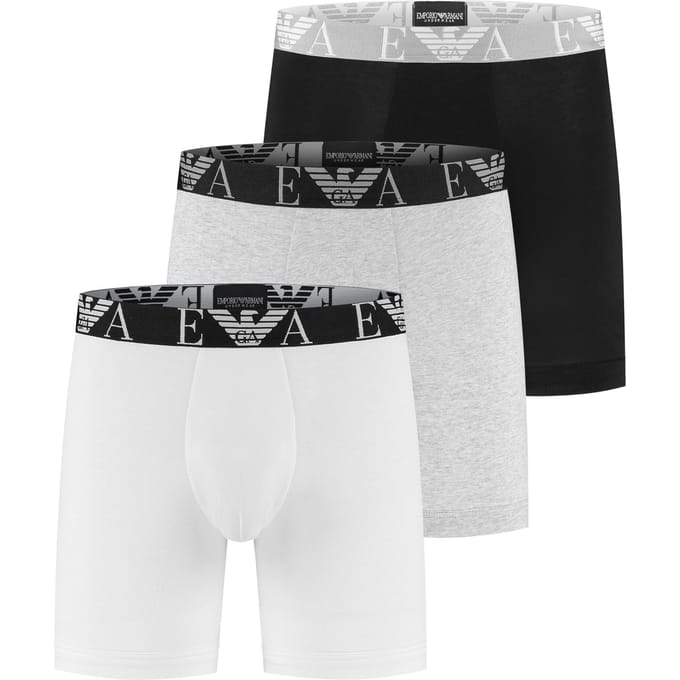 Emporio Armani Bold Monogram Boxershorts Heren (3-pack) - Maat XL