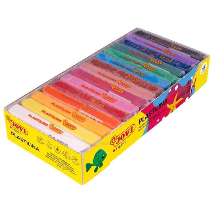 Boetseerklei 150 g assorti Jovi (x15)