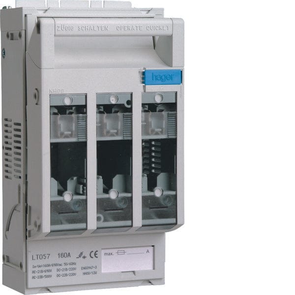 Hager LT Patroon Lastscheider - LT057 - E2ZCZ